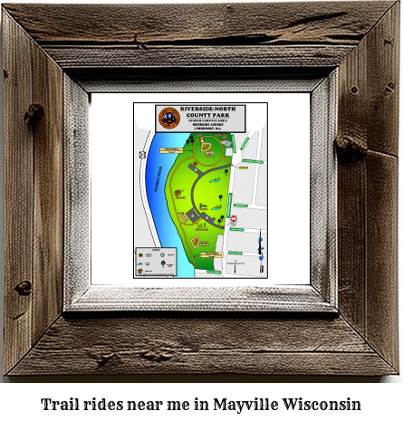 trail rides near me in Mayville, Wisconsin